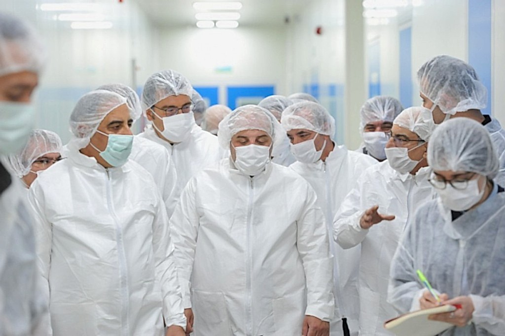 Sanayi ve Teknoloji Bakanı Sn. Mustafa Varank; Aşı Üretim Tesislerimizi Ziyaret Etti.