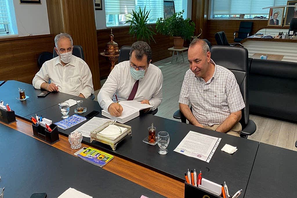 TÜBİTAK President Prof. Dr. Hasan MANDAL and His Accompanying Team Visited Our Facility...