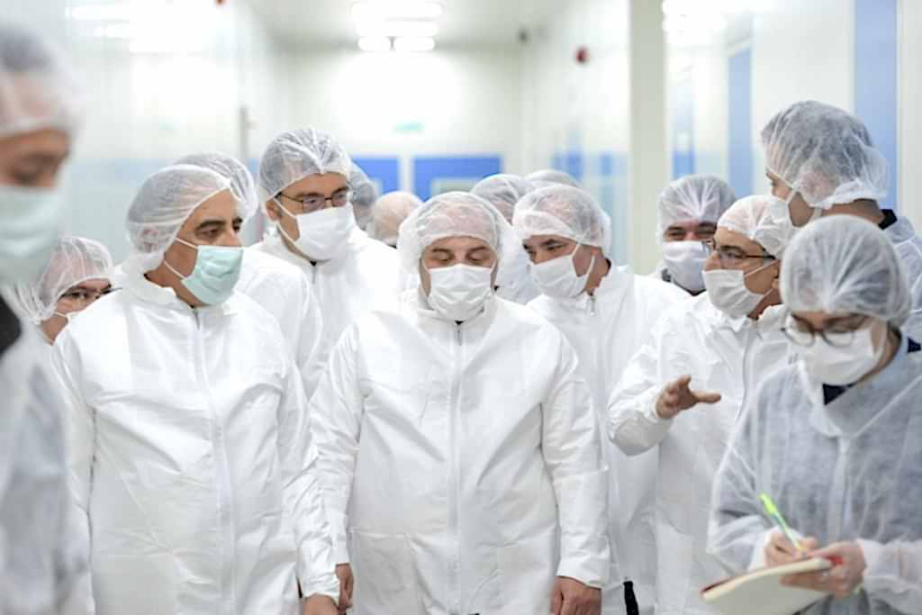 Minister of Industry and Technology, Mr. Mustafa Varank, Visited Our Vaccine Production Facilities.