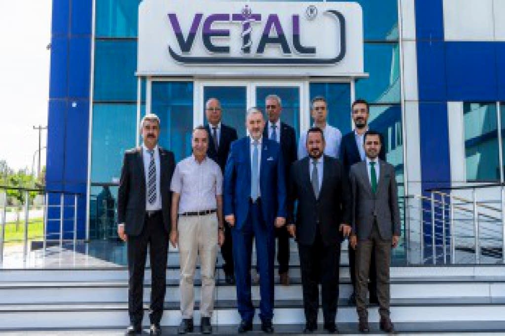 Abdurrahman Kaan, Chairman of the Independent Industrialists' and Businessmen's Association (MÜSİAD), visited our facility.
