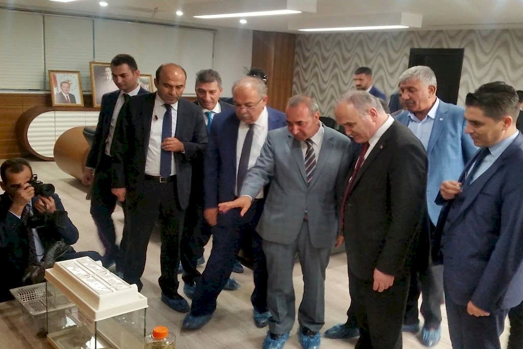 Visit of the Minister to Vetal